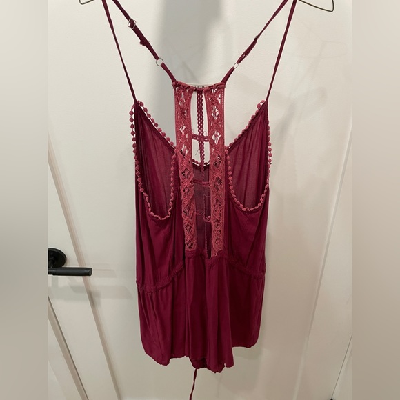 Crochet Knit Romper - Picture 2 of 4